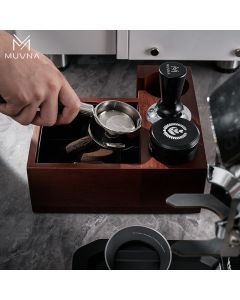 MUVNA - Multifunctional Base Sabri Wood - Steel knock box