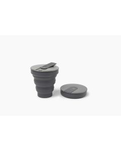 HUNU - Charcoal Herbruikbare ReisBeker - Toxic/BPA vrij - 355ml