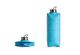 Difold Origami Bottle - Plant Based - Sky blue