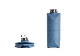 Difold Origami Bottle - Sleek Blue